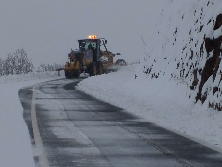 Diyarbakır, kar yağışına teslim: Kırsal yollar ulaşıma kapandı