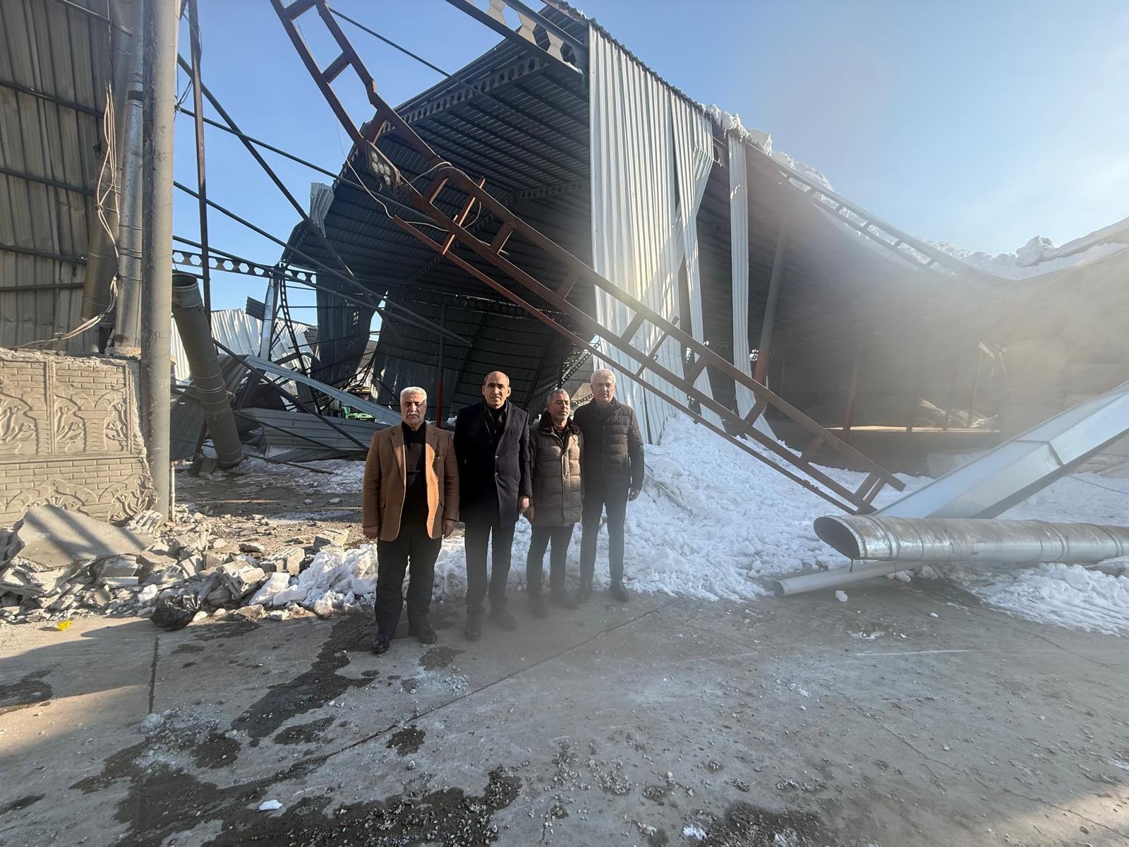 DTSO’dan alarm: Bismil’de çırçır fabrikaları kar altında, sezon tehlikede