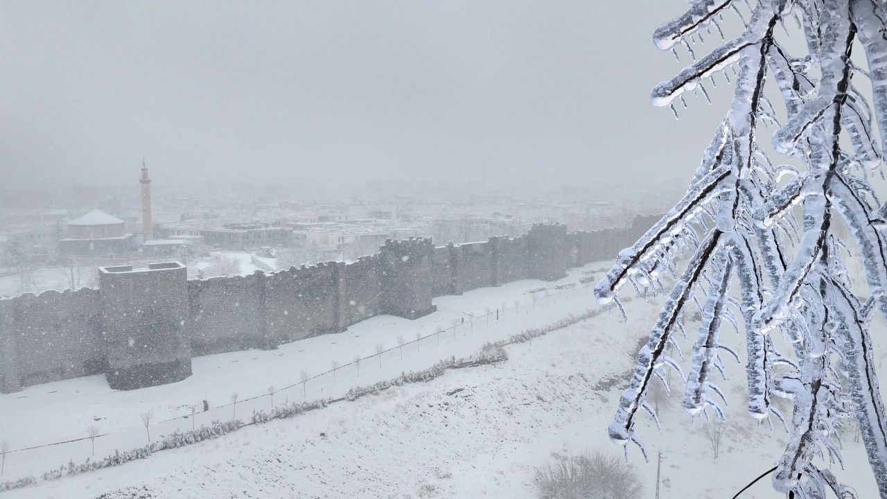 Diyarbakır’da dondurucu soğuk etkisini artırıyor: Yeni soğuk hava dalgası uyarısı