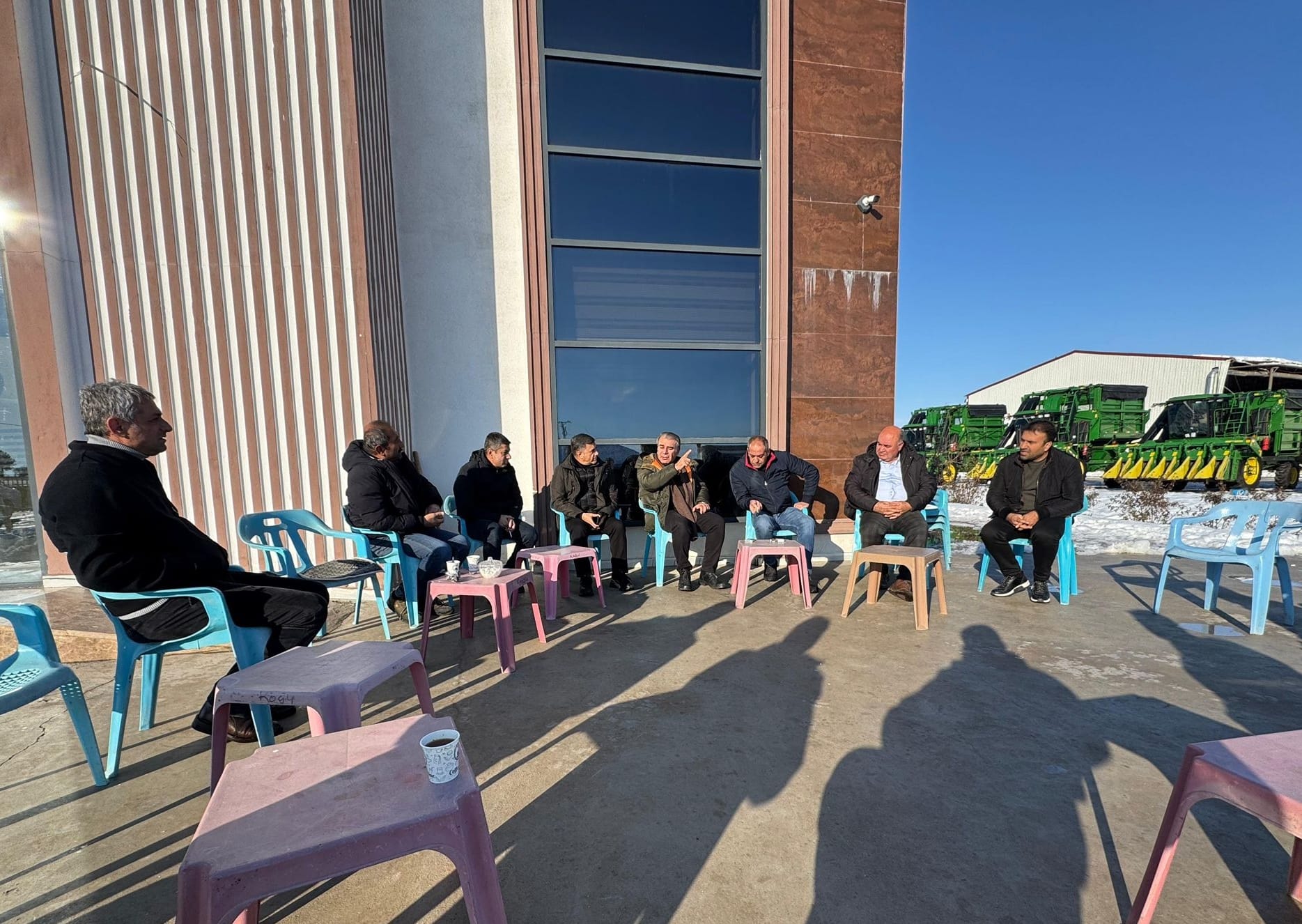 Diyarbakır Ticaret Borsası’ndan çatısı çöken 14 fabrikaya ziyaret