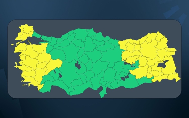 Diyarbakır için sarı alarm: Fırtına ve kuvvetli yağış geliyor