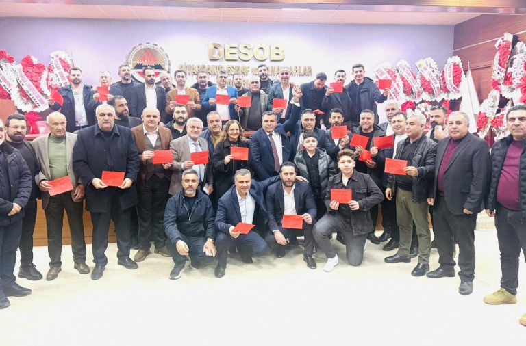 Diyarbakır Kuyumcular ve Sarraflar Odası’nda seçimin galibi Kırmızı Liste