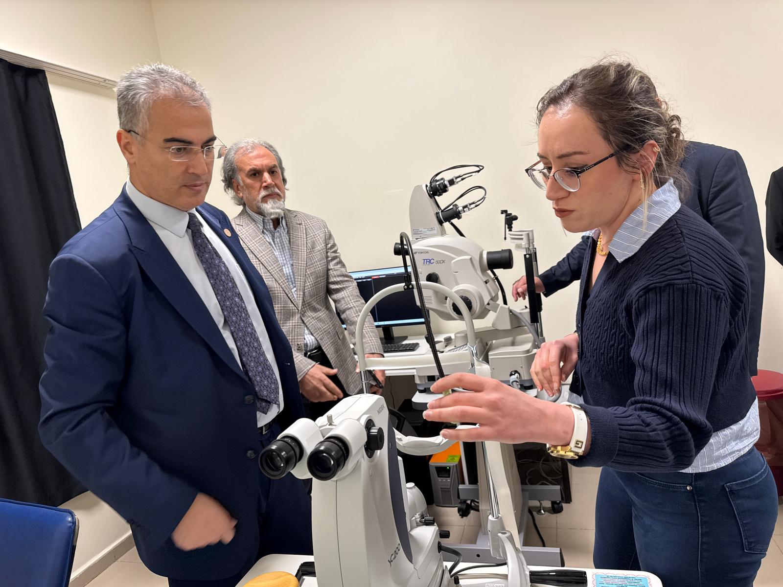 Diyarbakır’a yeni göz anjiyo cihazı