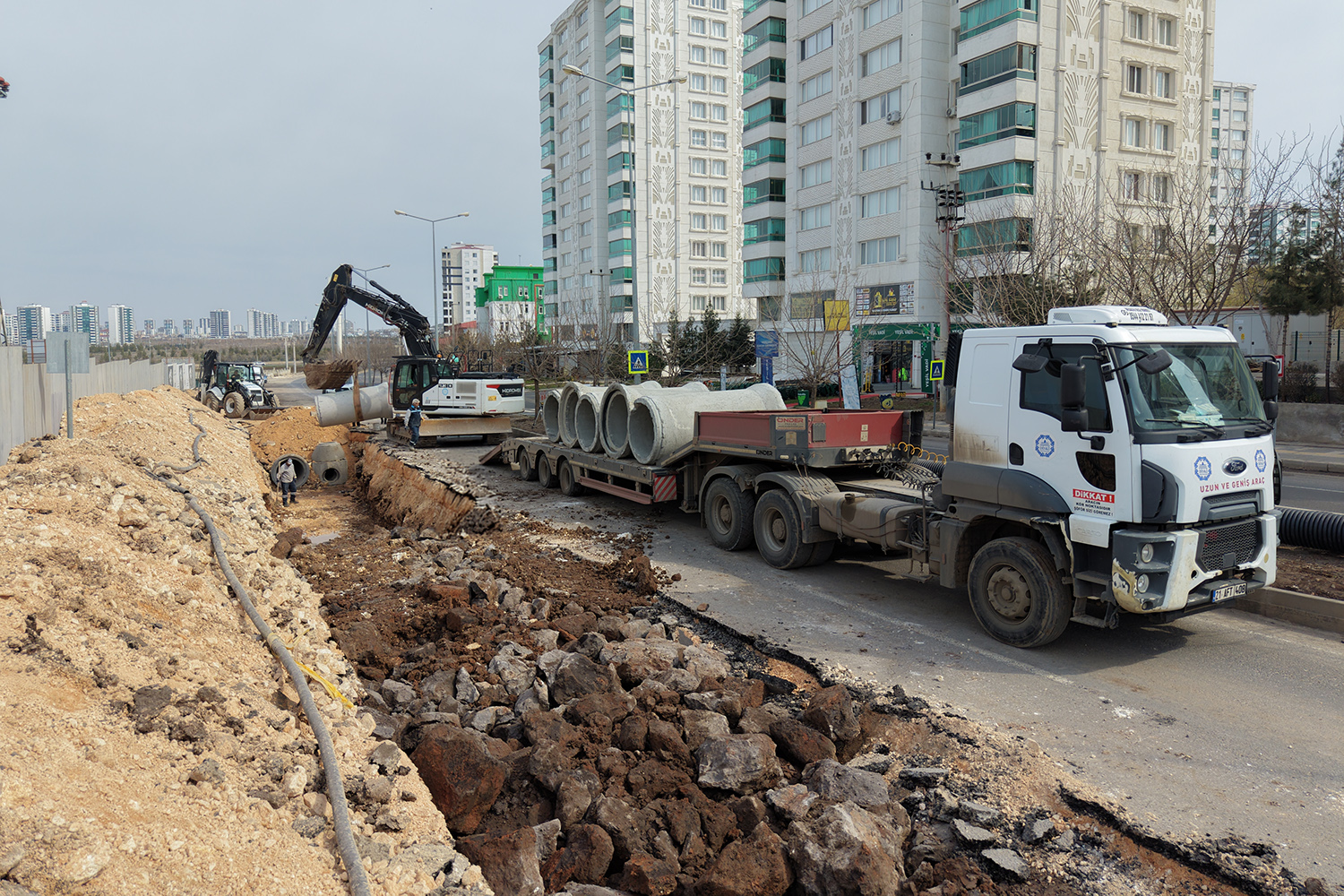 Diyarbakır Şehir Hastanesi’nin su şebekesi hazır