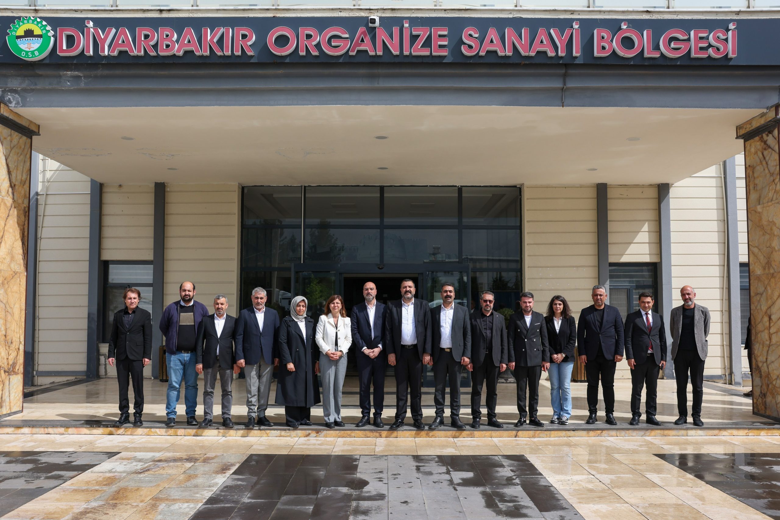 Eşbaşkanlardan Diyarbakır OSB yönetimine tebrik ziyareti