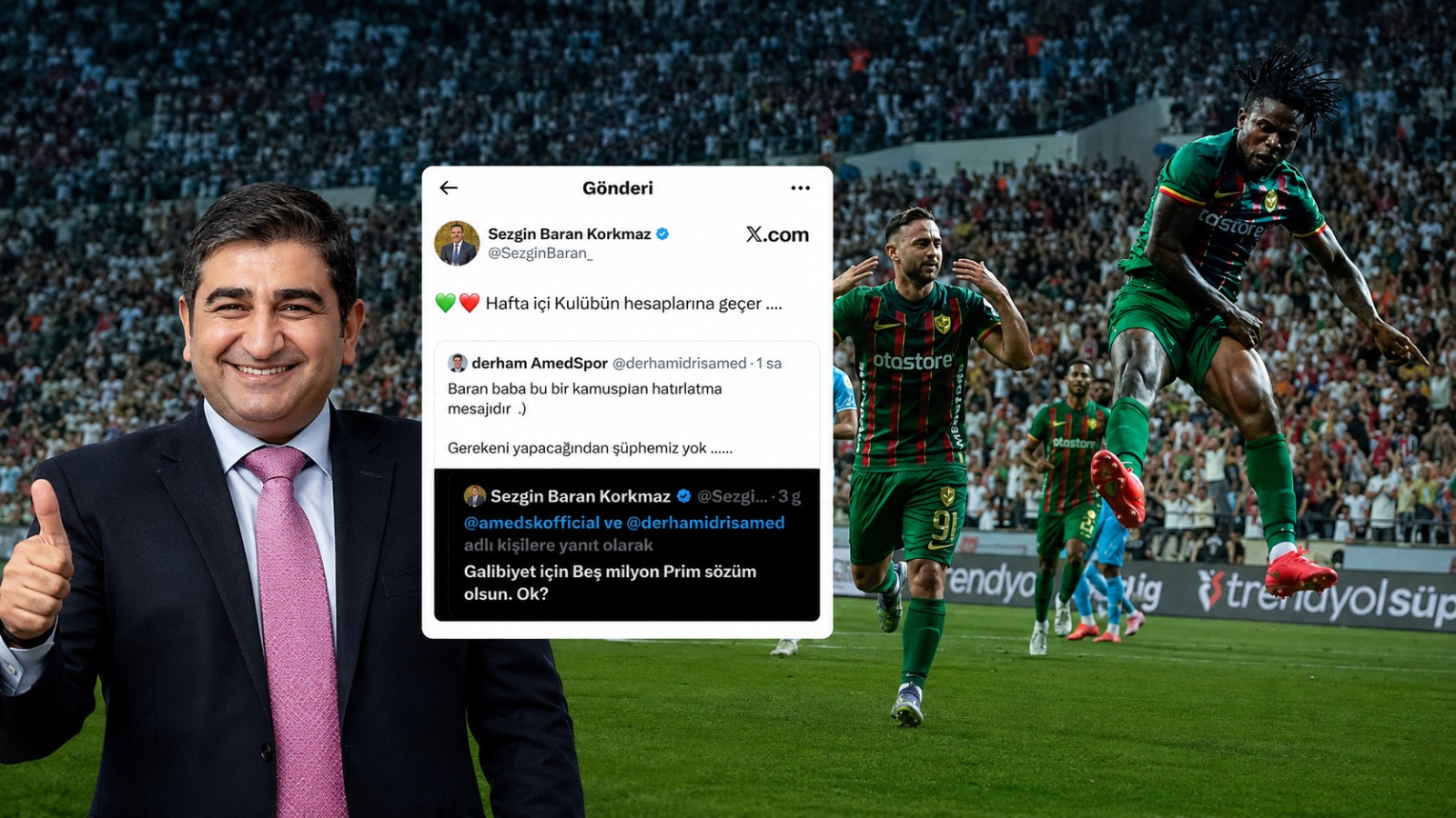 Kürt iş insanı Amedspor için kesenin ağzını açtı