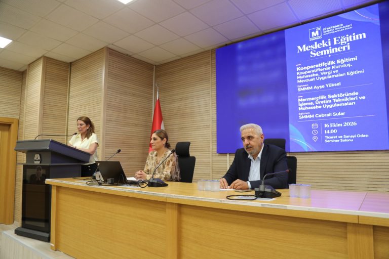 DSMMMO’dan kooperatifçilik ve mermercilik sektörüne yönelik mesleki eğitim