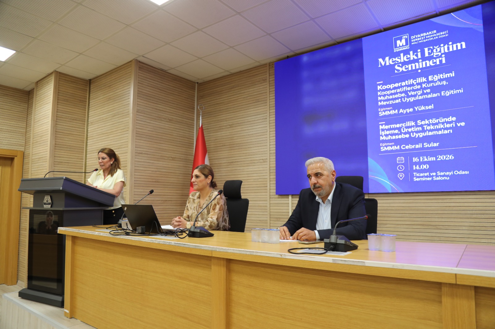 DSMMMO’dan kooperatifçilik ve mermercilik sektörüne yönelik mesleki eğitim